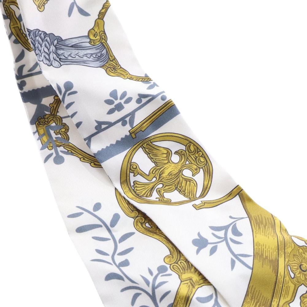 Pre-Loved Hermes Etriers Remix Silk Twilly Scarf - Picture 4 of 5
